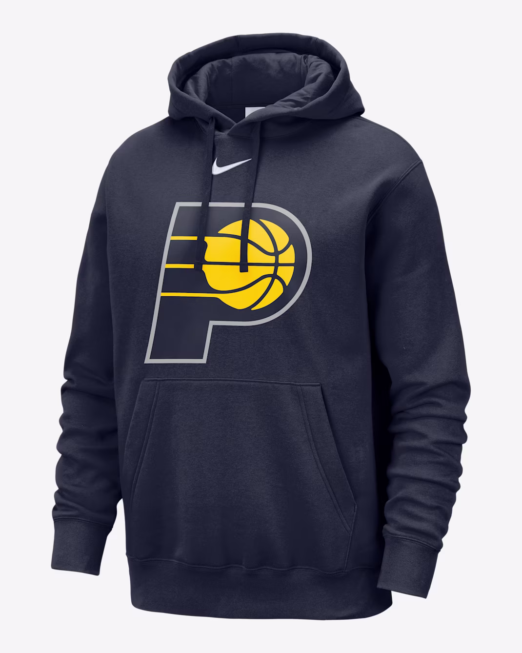 Мужская худи Nike NBA Indiana Pacers Club College Navy/White