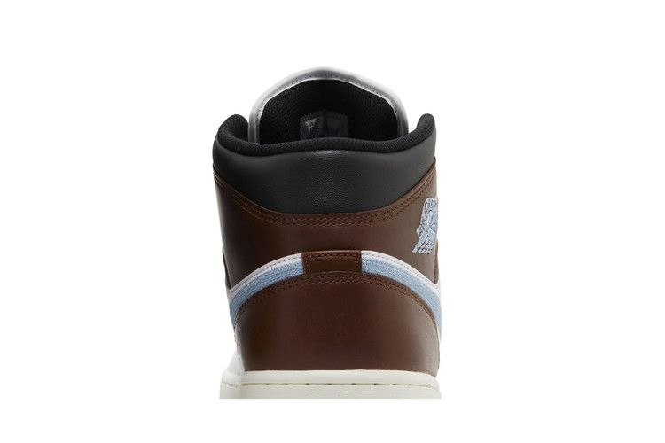 Кроссовки Air Jordan 1 Retro Mid SE 'Brown Blue Grey'