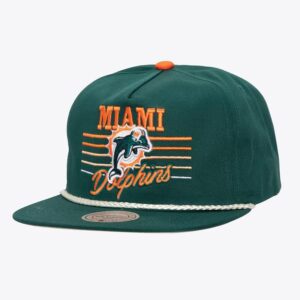 Mitchell-Ness-Aqua-Miami-Dolphins-Radiant-Lines-Deadstock-Snapback-Hat-300x300