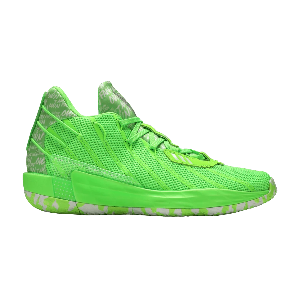 Кроссовки Adidas Dame 7 'I Am My Own Fan - Solar Green'