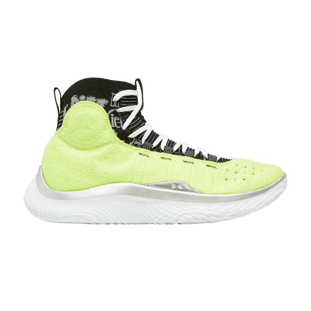Кроссовки Curry Brand Diet Starts Monday x Curry 4 FloTro 'Tennis Ball'