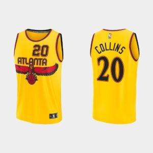 2021-22-Atlanta-Hawks-20-John-Collins-Replica-City-Gold-Jersey-300x300