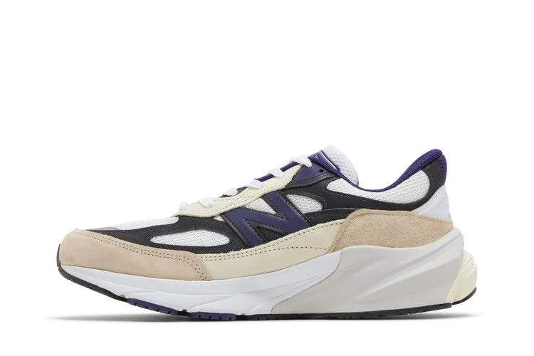 Кроссовки Teddy Santis x New Balance 990v6 Made in USA 'White Black Plum'