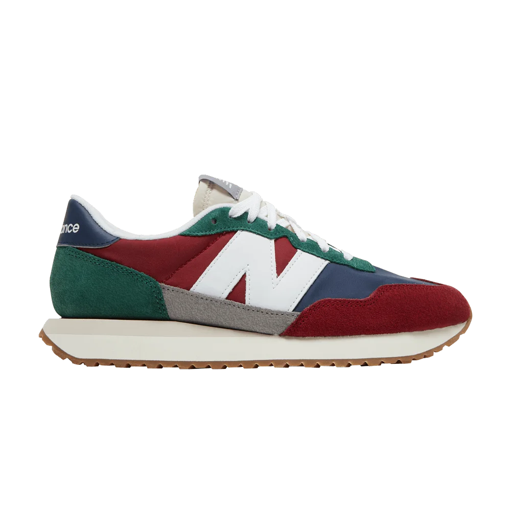 Krossovki-New-Balance-237v1-Scarlet-Team-Forest-Green