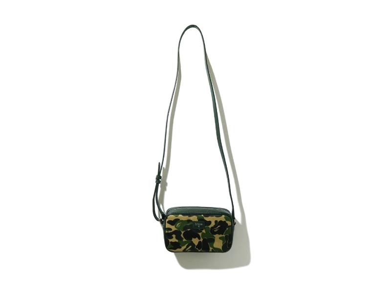 Сумка через плечо BAPE ABC Camo Shoulder Bag Green