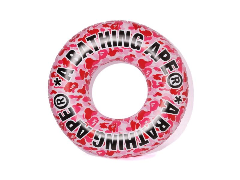 Надувной круг BAPE ABC Beach Floating Tube Pink