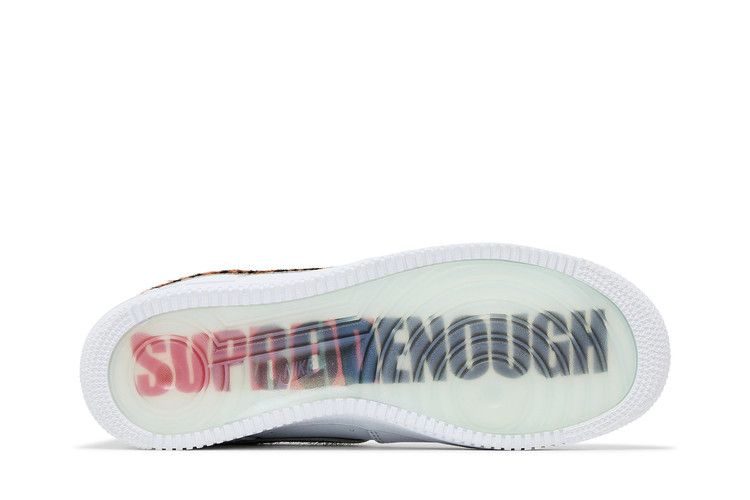 Кроссовки Supreme x GOODENOUGH x Nike Air Force 1 Low 'White Cheetah Print'