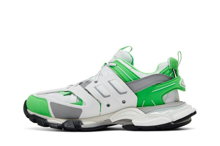 Кроссовки Balenciaga Track Sneaker 'Grey Fluo Green'