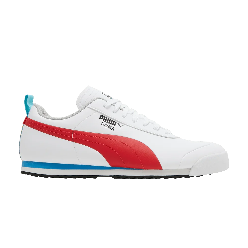 Krossovki-Puma-Roma-Game-White-High-Risk-Red