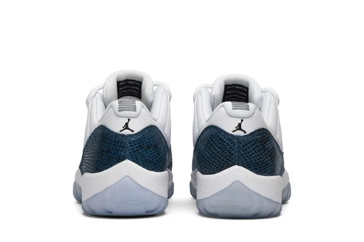 Кроссовки Air Jordan 11 Retro Low 'Navy Snakeskin' 2019
