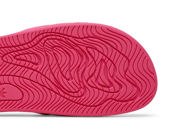 Pharrell x adidas Boost Slides 'Semi Solar Pink'
