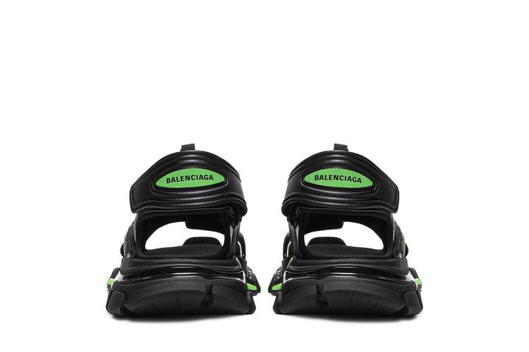 Сандалии Balenciaga Track Sandal 'Black Fluo Green'