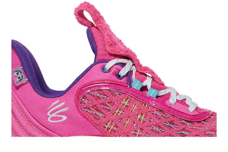 Кроссовки Curry Brand Sesame Street x Curry Flow 9 GS 'Street Pack - Abby Cadabby'