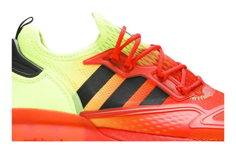 Кроссовки Adidas ZX 2K Boost 'Solar Yellow Red'