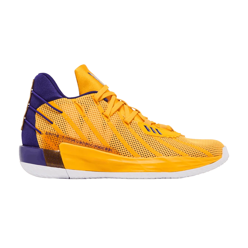 Кроссовки Adidas Dame 7 'Washington Huskies - Reverse Retro'