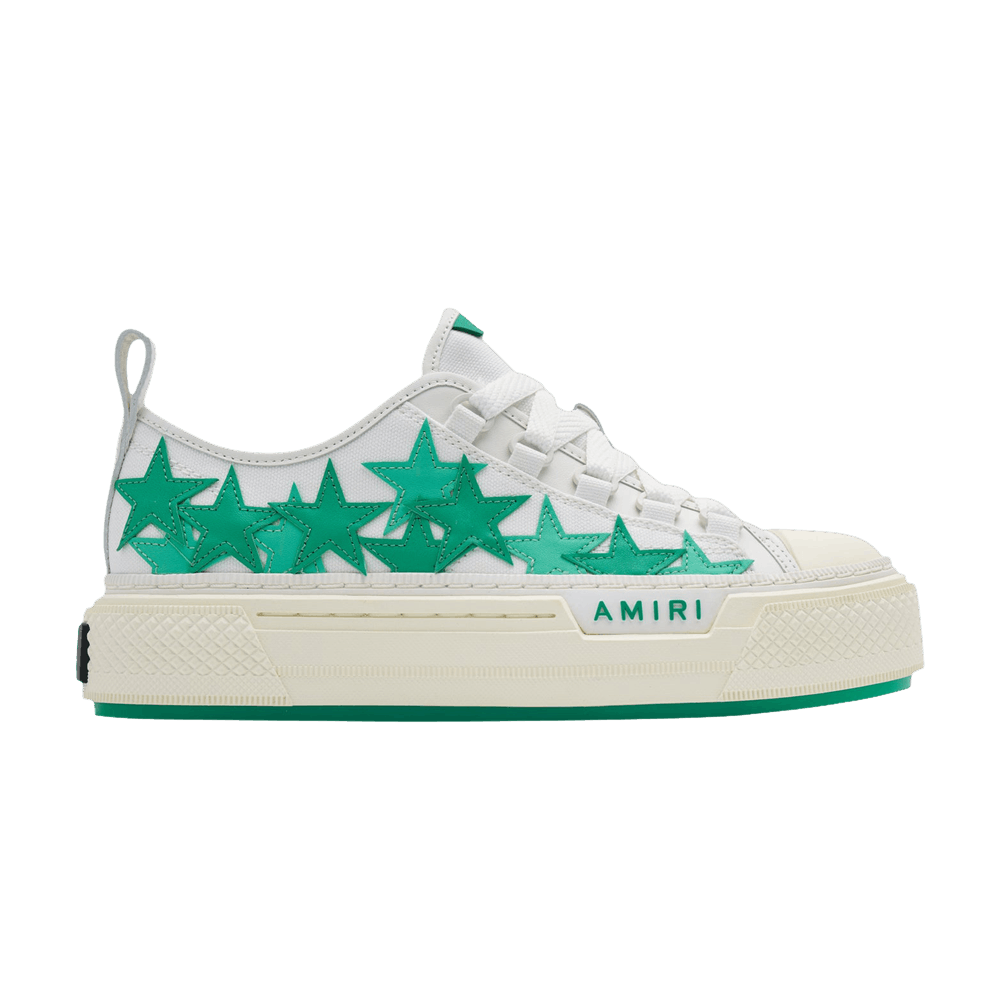 Кроссовки Amiri Wmns Stars Court Low 'White Green'