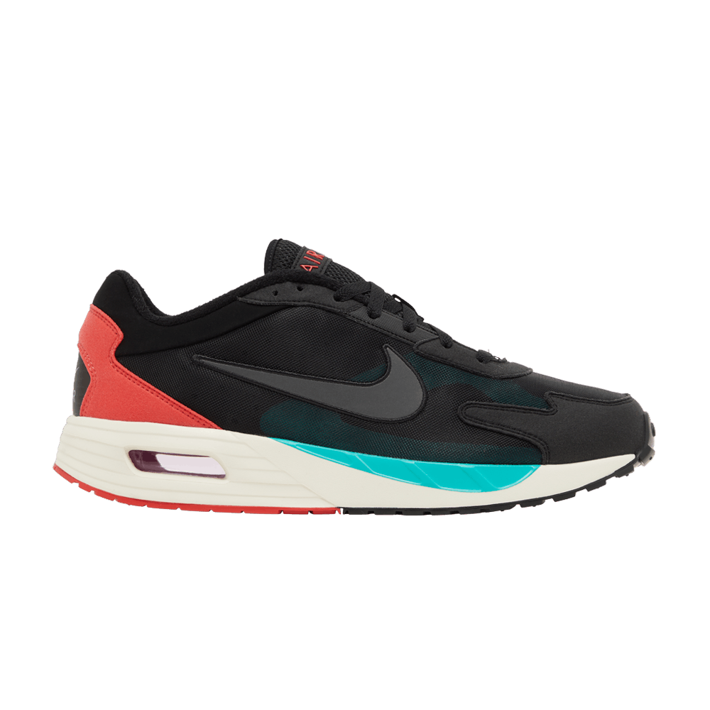 Кроссовки Nike Air Max Solo 'Black Jade Red'