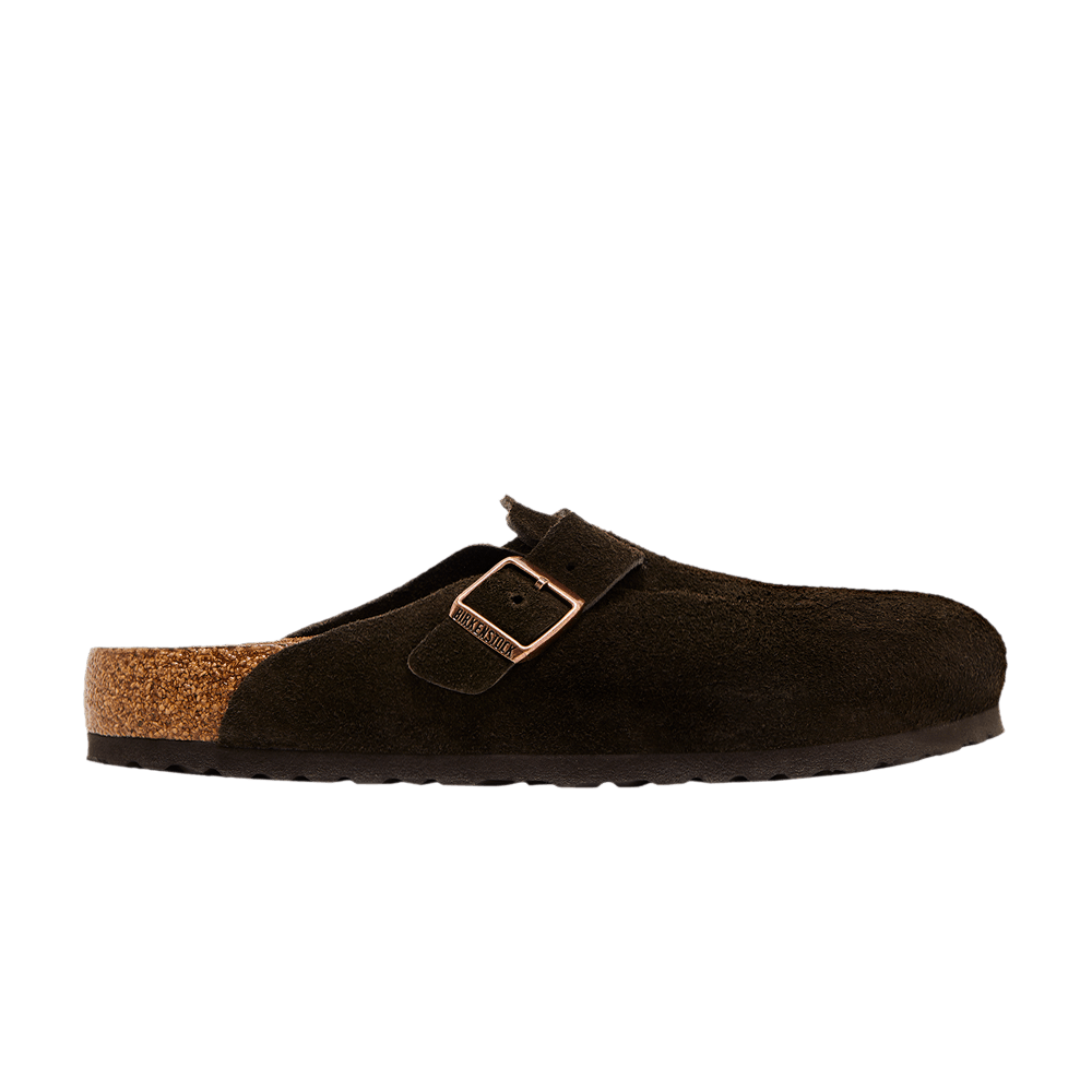 Кроссовки Birkenstock Boston Soft Footbed Suede 'Mocha'