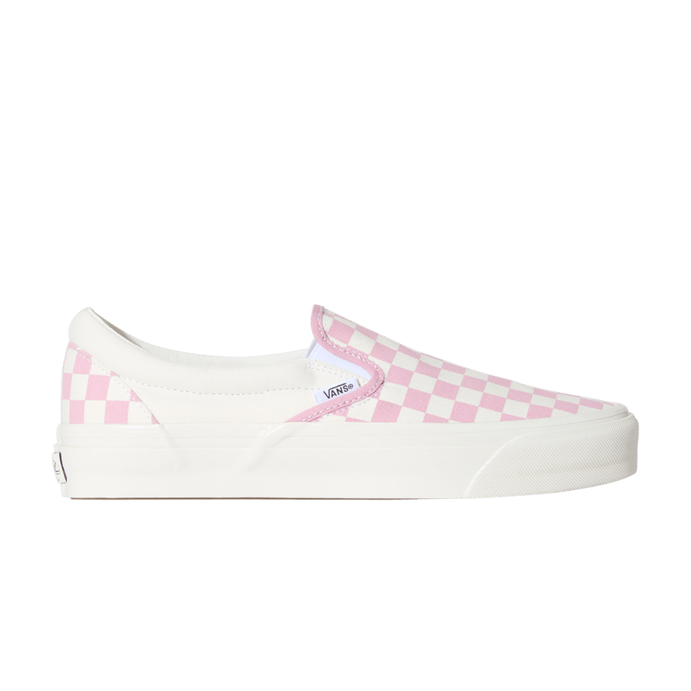 Кроссовки Vans Classic Slip-On 98 LX 'Checkerboard - Dawn Pink'