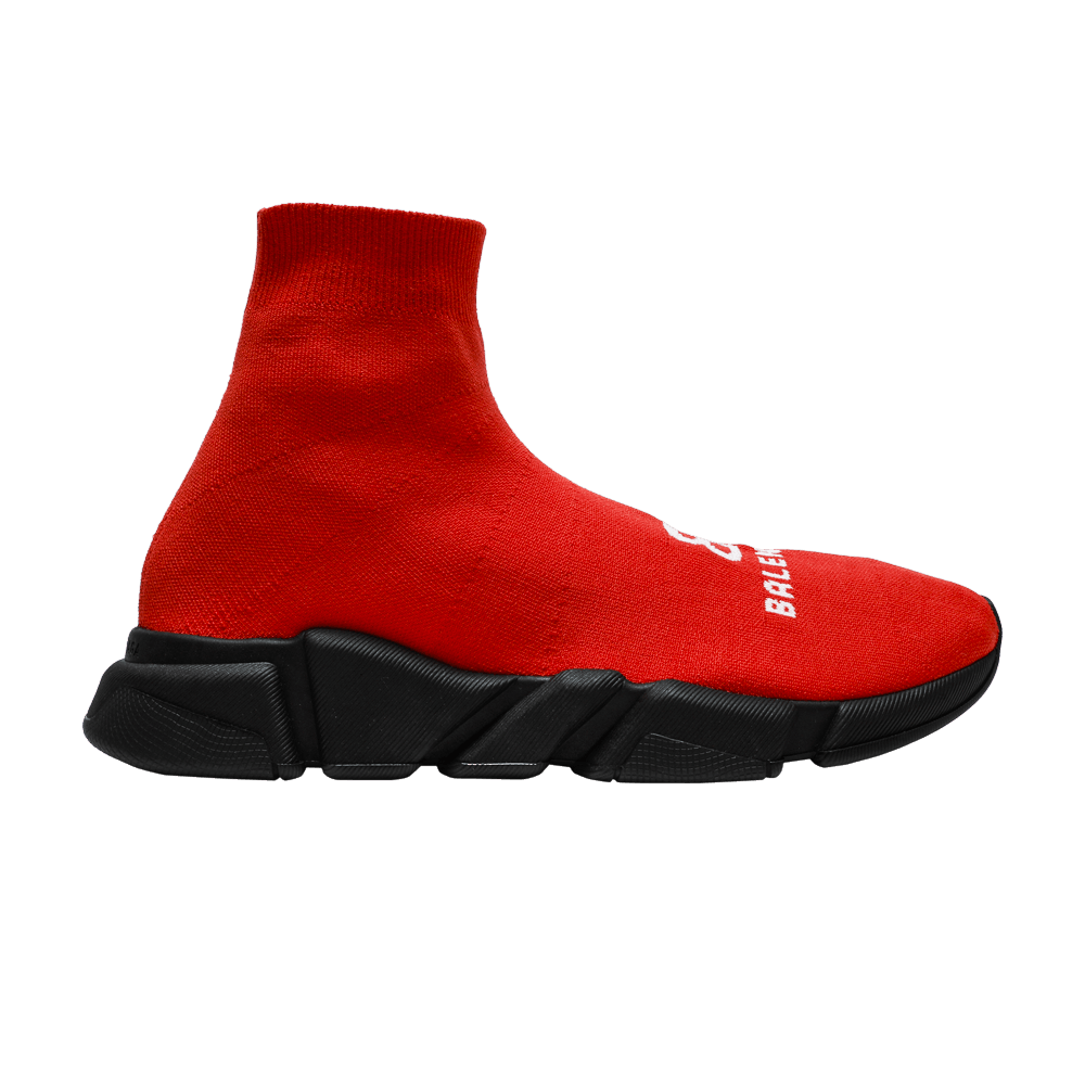 Кроссовки Balenciaga Recycled Speed Sneaker 'Red Black'