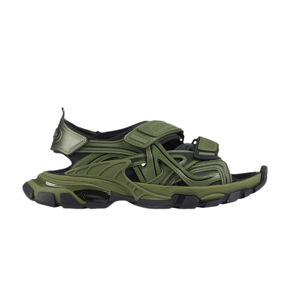 Сандалии Balenciaga Track Sandal 'Khaki Black'