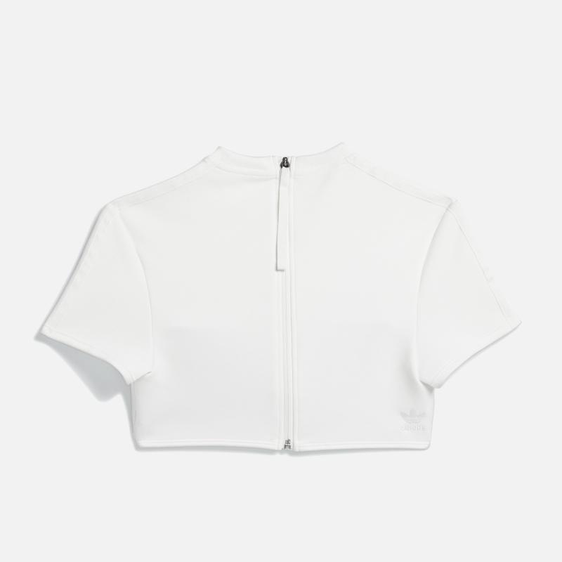 Спортивный топ adidas Ivy Park Crop Top Off White