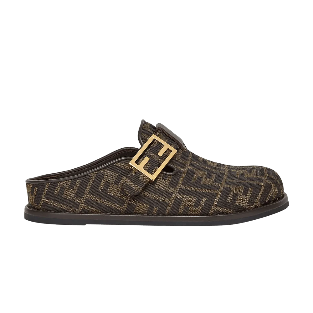 Кроссовки Fendi Wmns Feel Sabot 'FF Baguette - Brown'