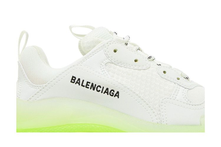 Кроссовки Balenciaga Wmns Triple S Sneaker 'Clear Sole - White Fluo Yellow'