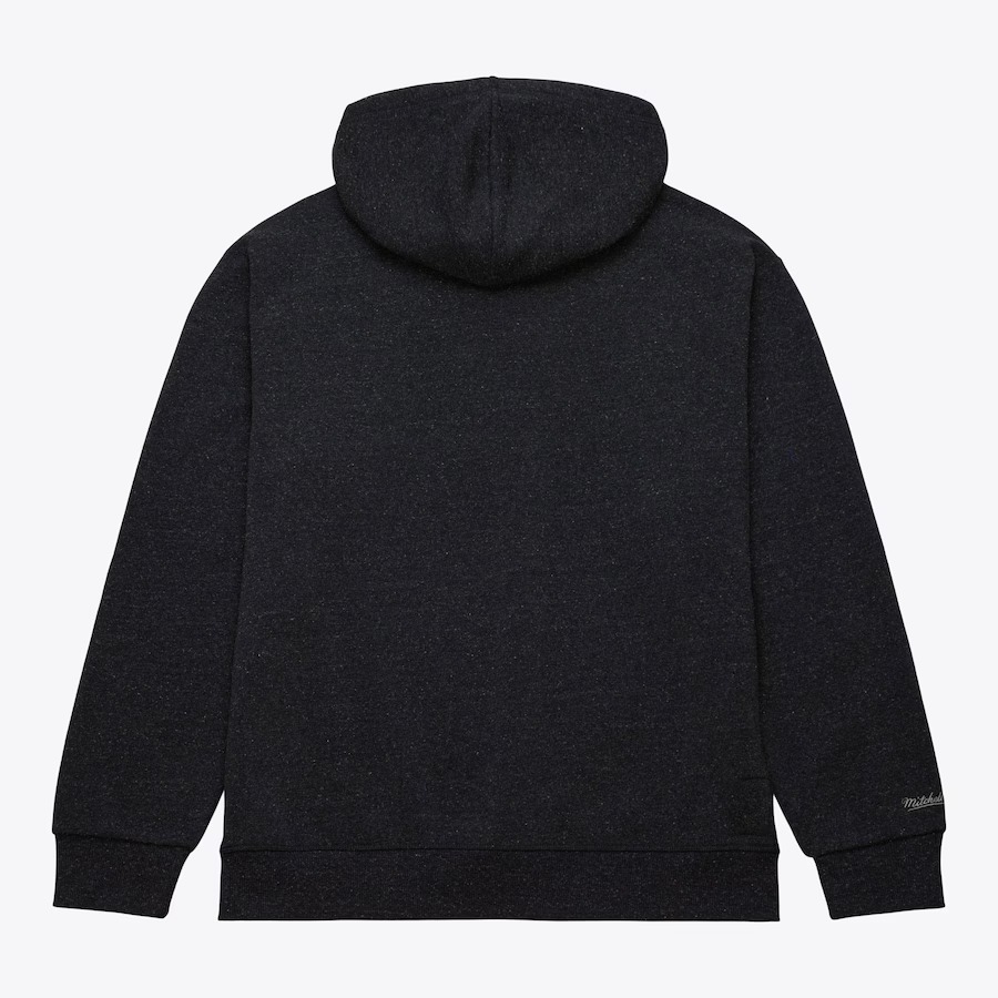 Худи Mitchell & Ness Black Los Angeles Kings Snow Washed Fleece Pullover Hoodie