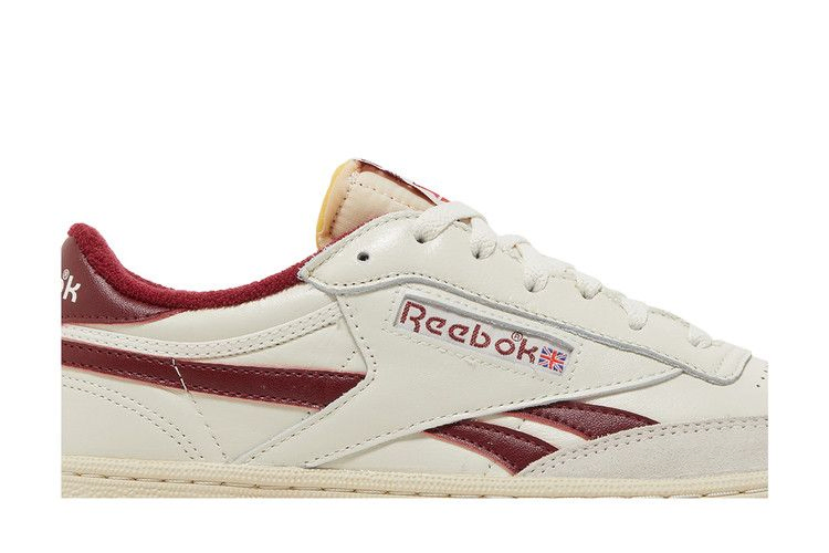 Кроссовки Reebok Club C Revenge Vintage 'Chalk Classic Burgundy'