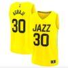 2022-23-Utah-Jazz-30-Ochai-Agbaji-Fast-Break-Icon-Yellow-Jersey-1-100x100