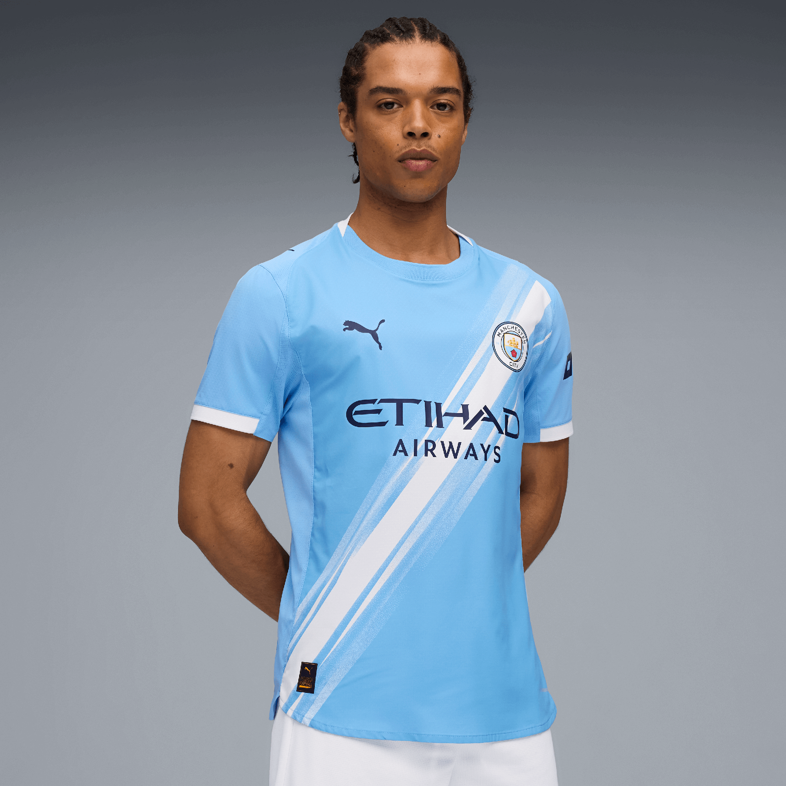Футбольное джерси Manchester City Authentic Home Jersey 25-26 in Gift Box