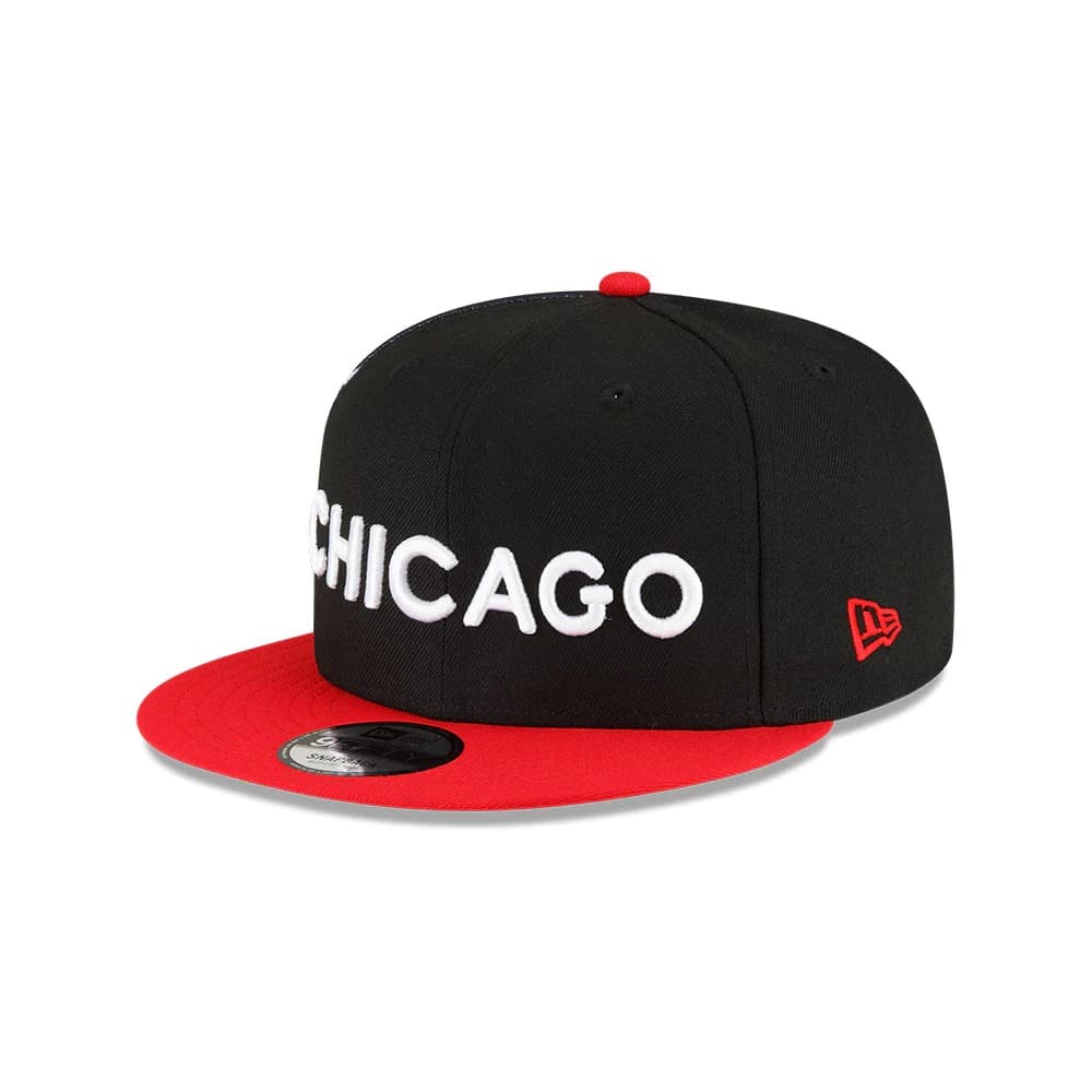 Бейсболка New Era Chicago Bulls 9FIFTY 2024 City Edition NBA Snapback Hat