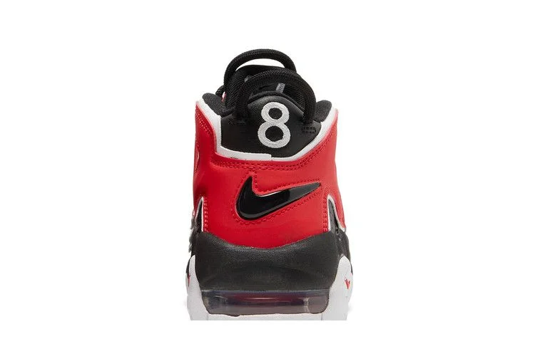Кроссовки Nike Air More Uptempo GS 'Black University Red'