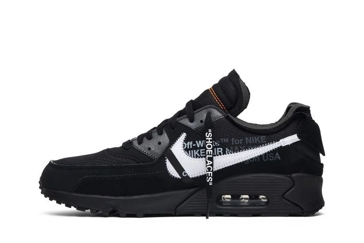 Кроссовки Off-White x Nike Air Max 90 'Black'