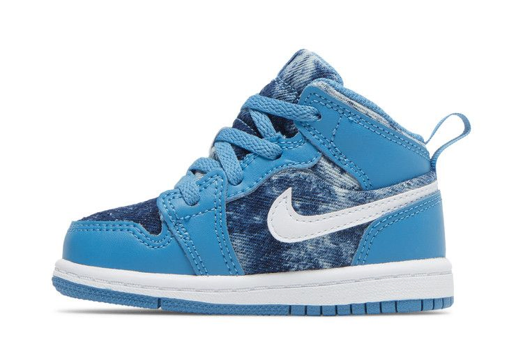 Кроссовки Air Jordan 1 Mid TD 'Washed Denim'