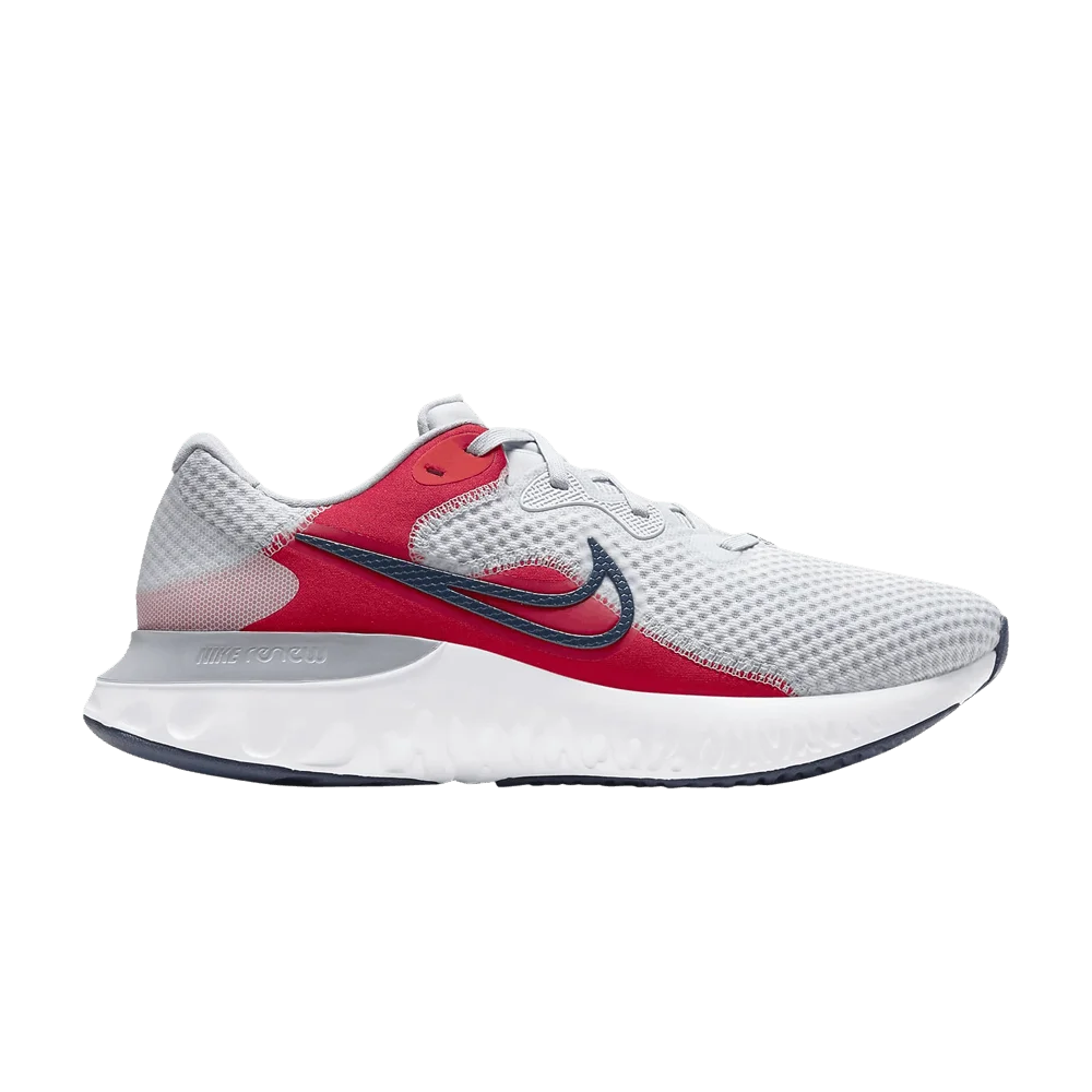 Krossovki-Nike-Renew-Run-2-Pure-Platinum-Chile-Red