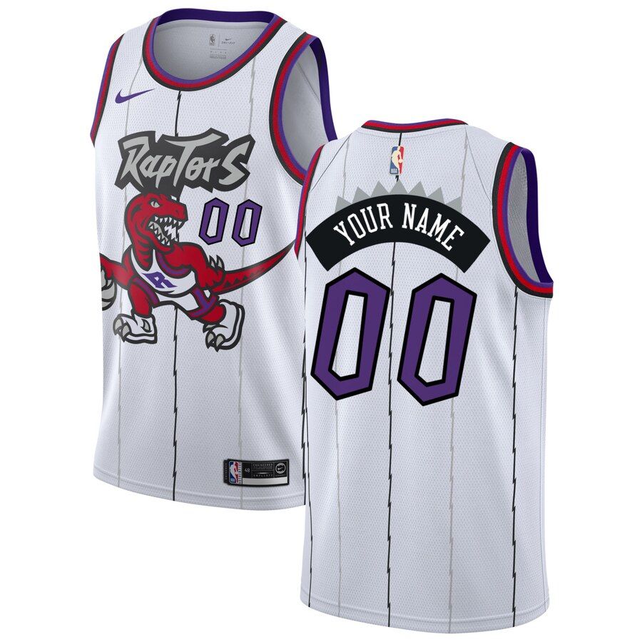 2019-20-Toronto-Raptors-Hardwood-Classics-Custom-Swingman-White