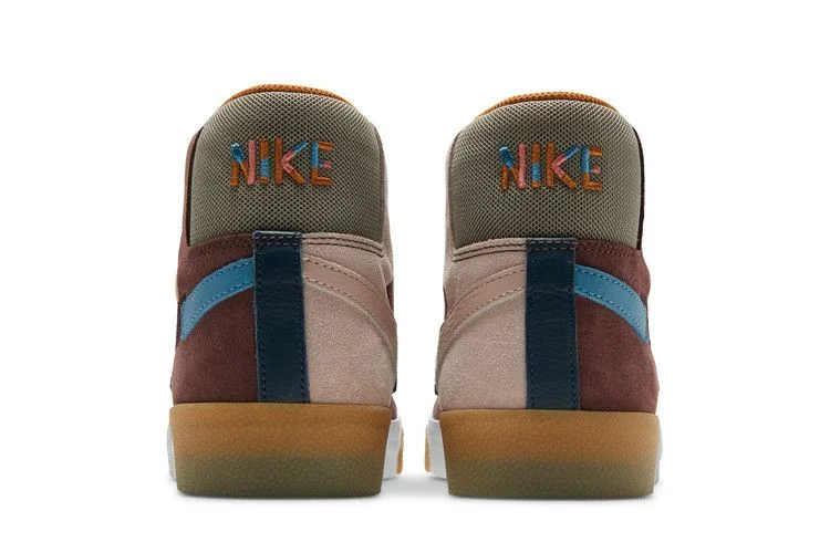 Кроссовки Nike Zoom Blazer Mid Premium SB 'Mosaic Pack - Dark Wine'