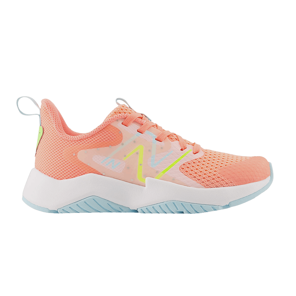 Кроссовки New Balance Rave Run v2 Big Kid Wide 'Grapefruit Hi-Lite'