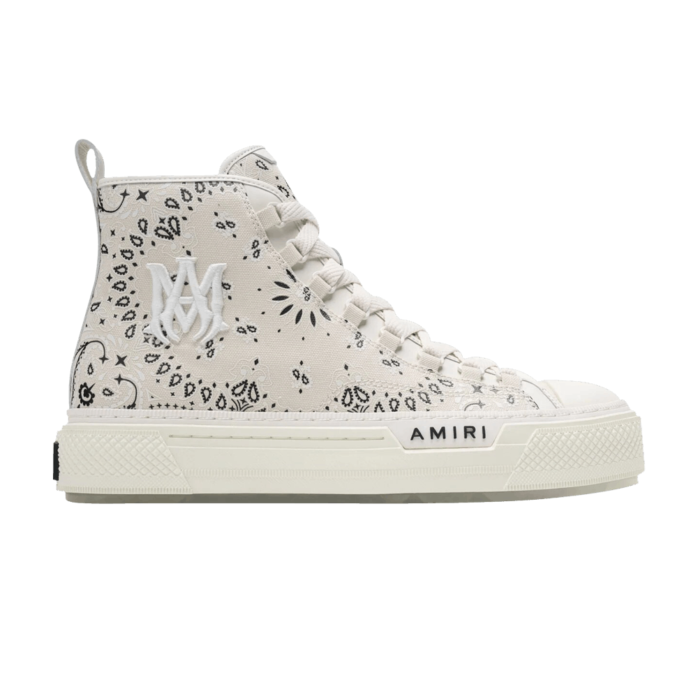 Кроссовки Amiri Wmns Court High 'Bandana - Alabaster'