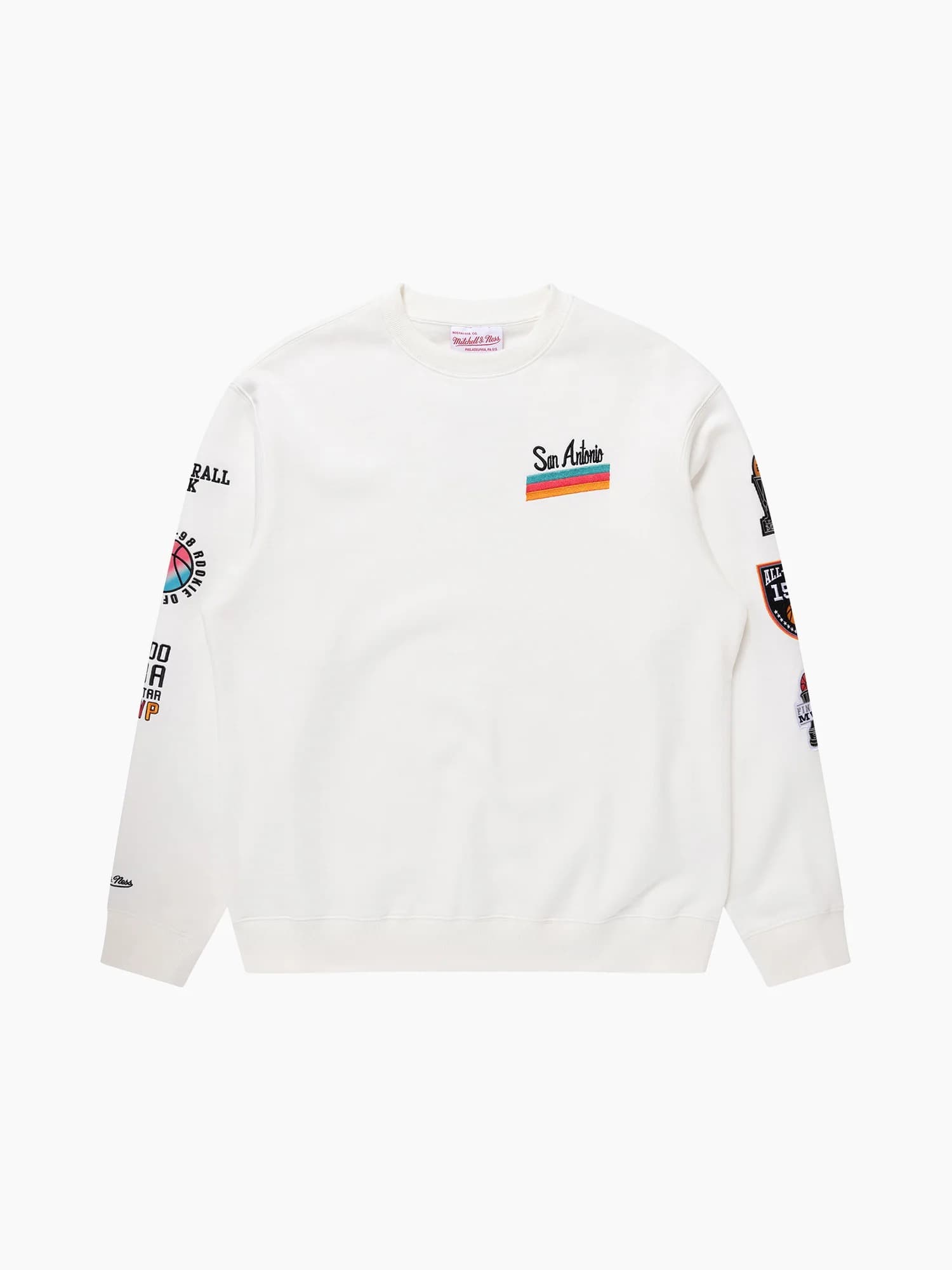 Футболка Mitchell & Ness San Antonio Accolade NBA Crewneck
