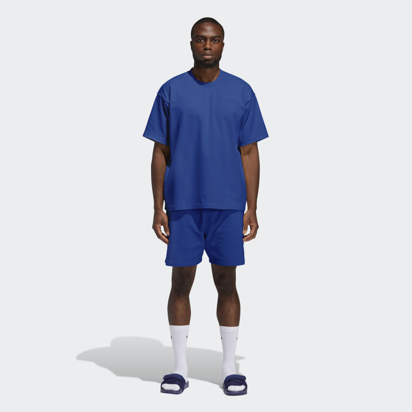 Спортивные шорты adidas Pharrell Williams Basics Sweat Shorts Power Blue