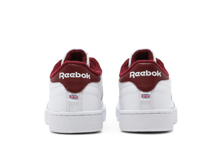 Кроссовки Reebok Club C 85 'OG Crest - White Classic Burgundy'