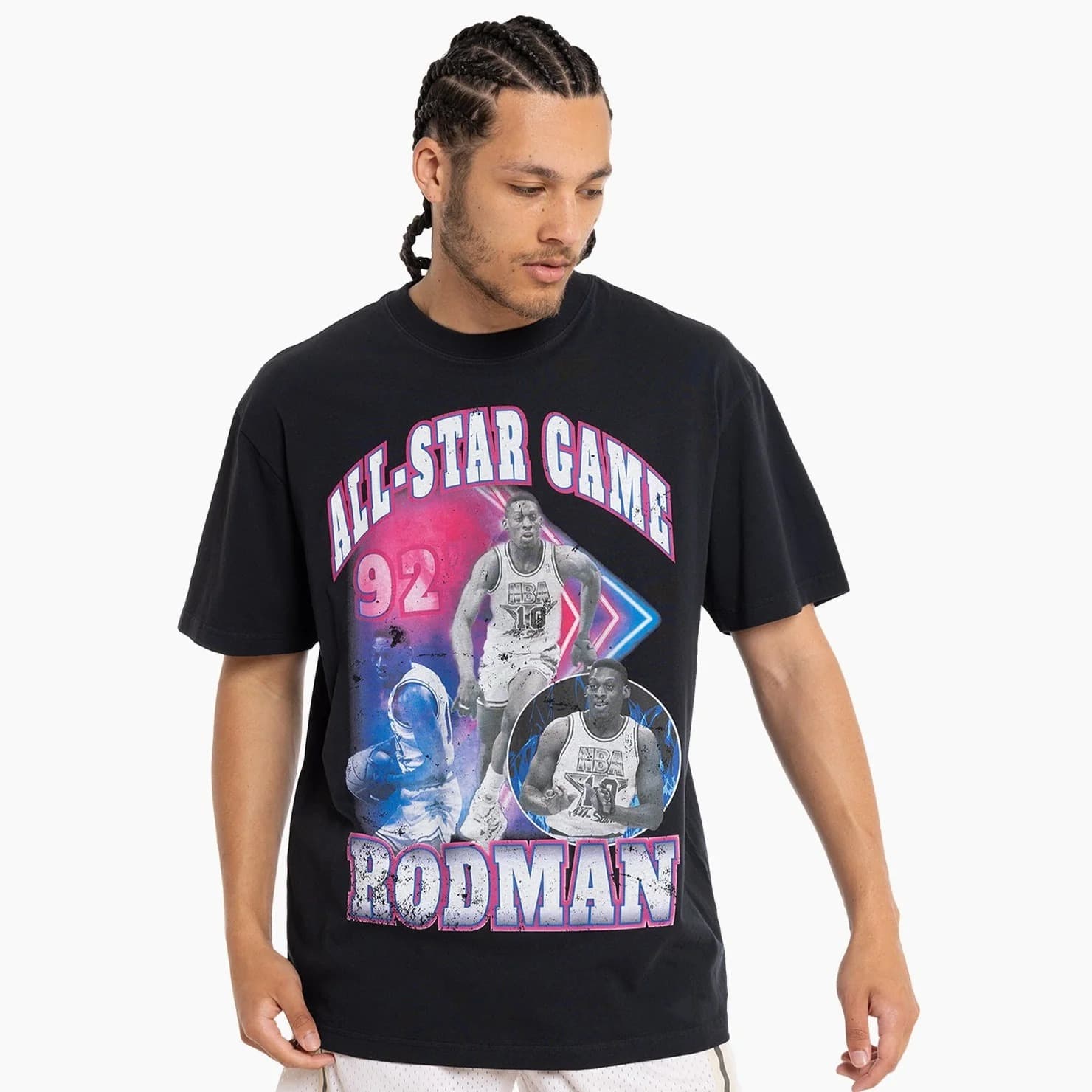 Футболка Mitchell & Ness Dennis Rodman 1992 East All Star Game NBA T-Shirt