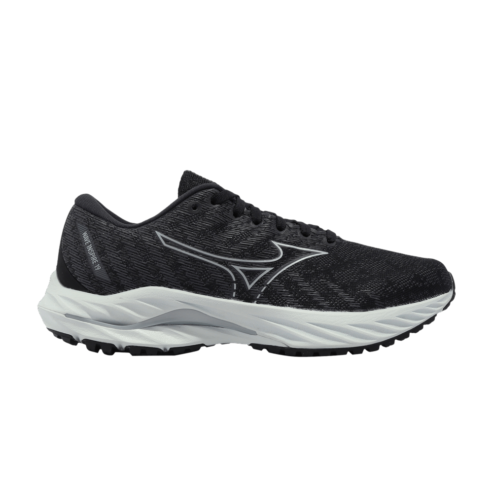 Кроссовки Mizuno Wmns Wave Inspire 19 Super Wide 'Black Snowcrest'