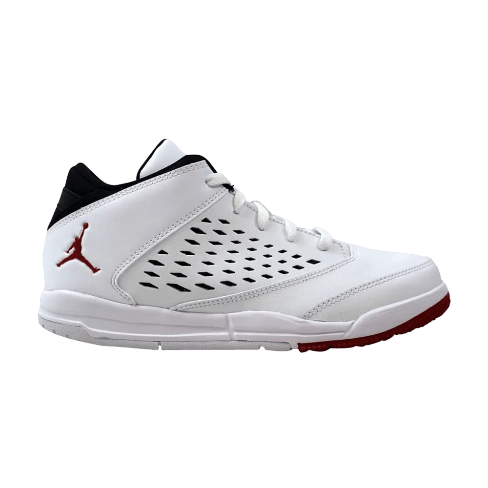 Krossovki-Air-Jordan-Flight-Origin-4-GP-White-Gym-Red
