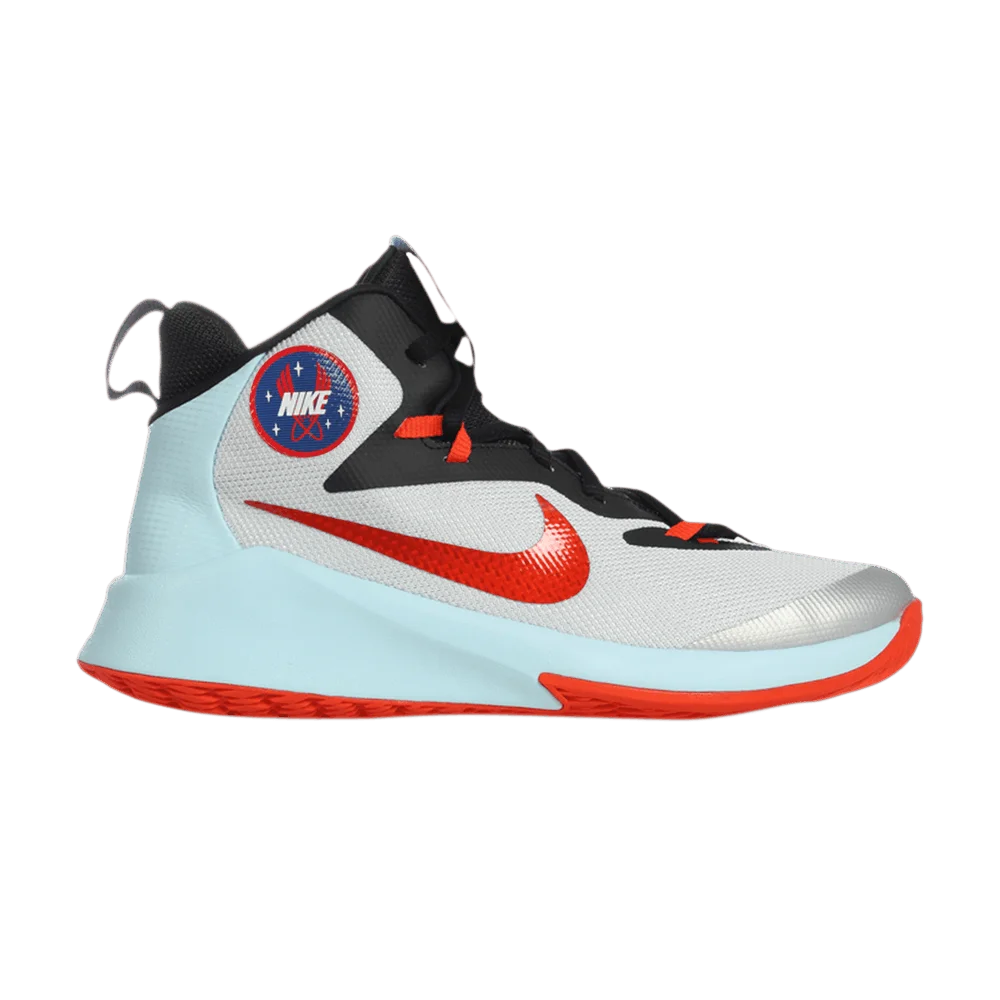 Кроссовки Nike Future Court SD GS 'Pure Platinum Team Orange'