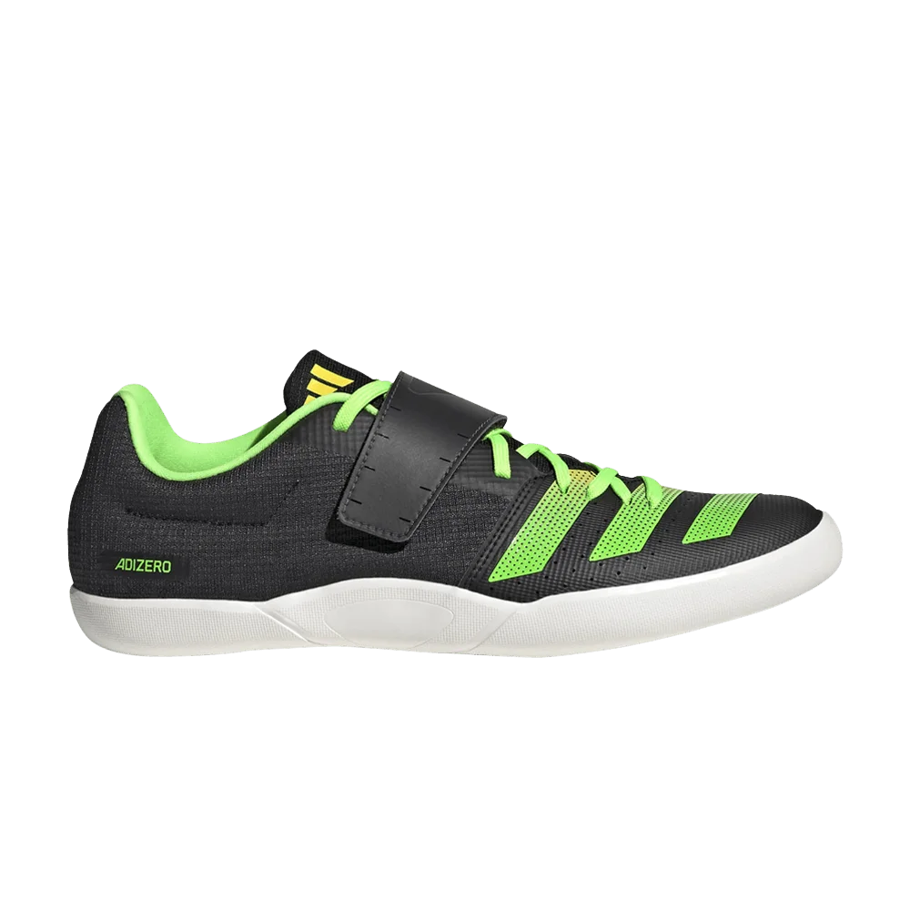 Кроссовки Adidas Adizero Discus Hammer 'Black Solar Green'