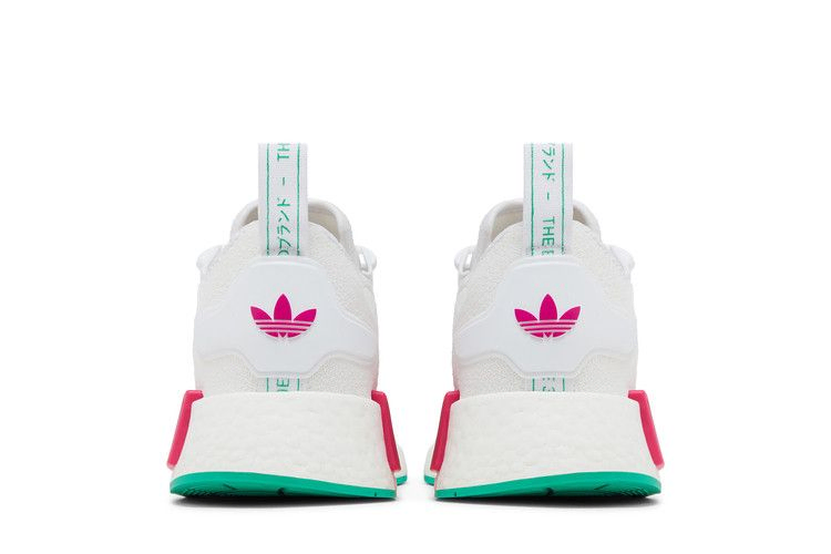 Кроссовки adidas Wmns NMD_R1 'White Magenta Green'